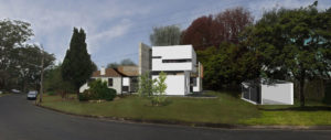 Gordon house street elevation