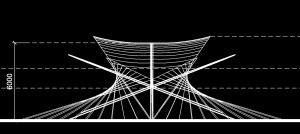 Sydney Fish Market gate design, scheme 3