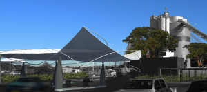 Sydney Fish Market gate design, scheme 1