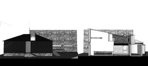 Khôra Gordon House northern elevation