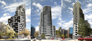 Dyldam Parramatta “design excellence” competition, from Parke Street east, Park Street west, Anderson Street